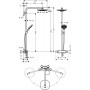 Raindance Select S 240 Showerpipe Душевая система с Термостатом