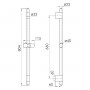 Штанга душевая L-80 см