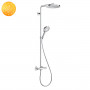 RAINDANCE Select S Showerpipe душевая система 240 1jet P, Powder Rain, с термостатом, хром