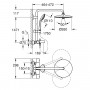 EUPHORIA System 260 душевая система настенного монтажа с термостатом для ванны