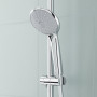 EUPHORIA душ ручной с ограничителем расхода воды и 3 режимами струи, диаметром 110 мм, цвет хром