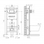 Набор инсталляционный: LIBRA S унитаз подвесной, сиденье Slim slow-closing, VOLLE MASTER NEO инсталляция для унитаза 3в1, без клавиши